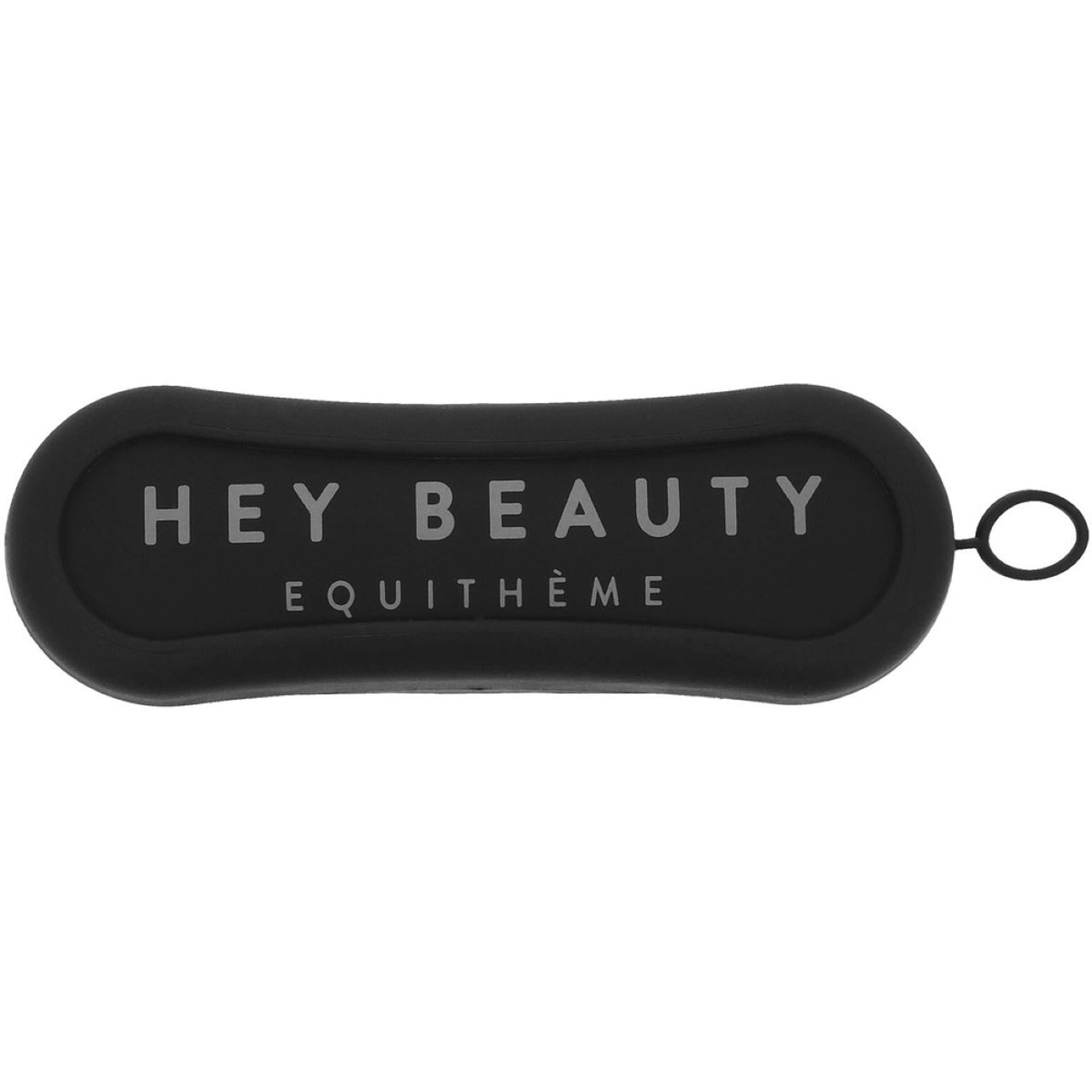 EQUITHÈME Brosse Tête Je T'aime Noir EQUITHÈME Brosse Tête Je T'aime Noir