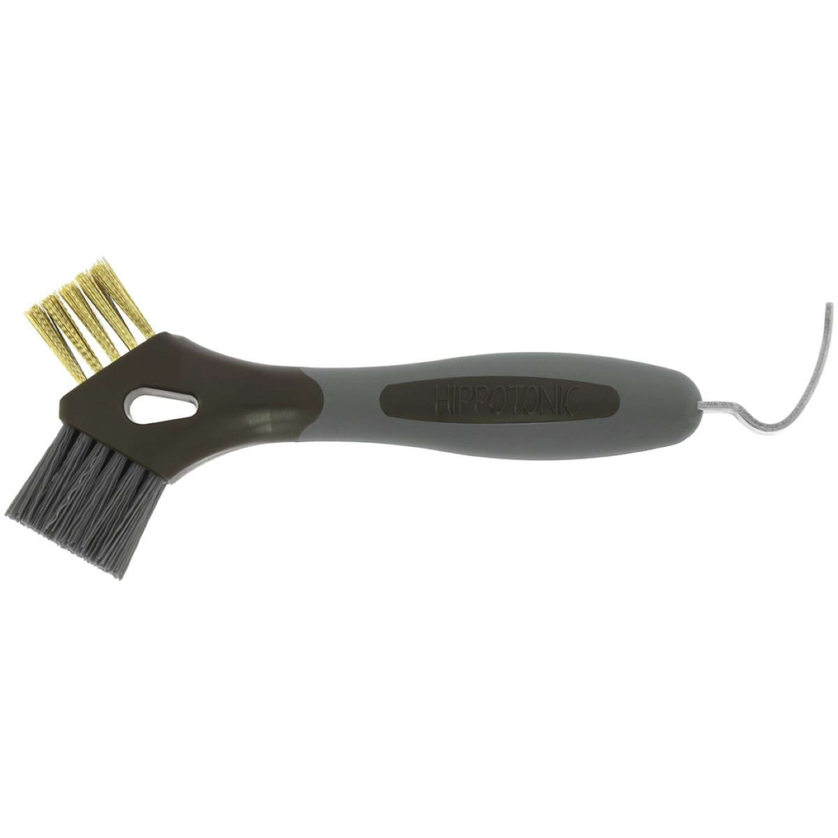 Hippotonic Cure-Pied 3-in-1 Metal Brush Marron