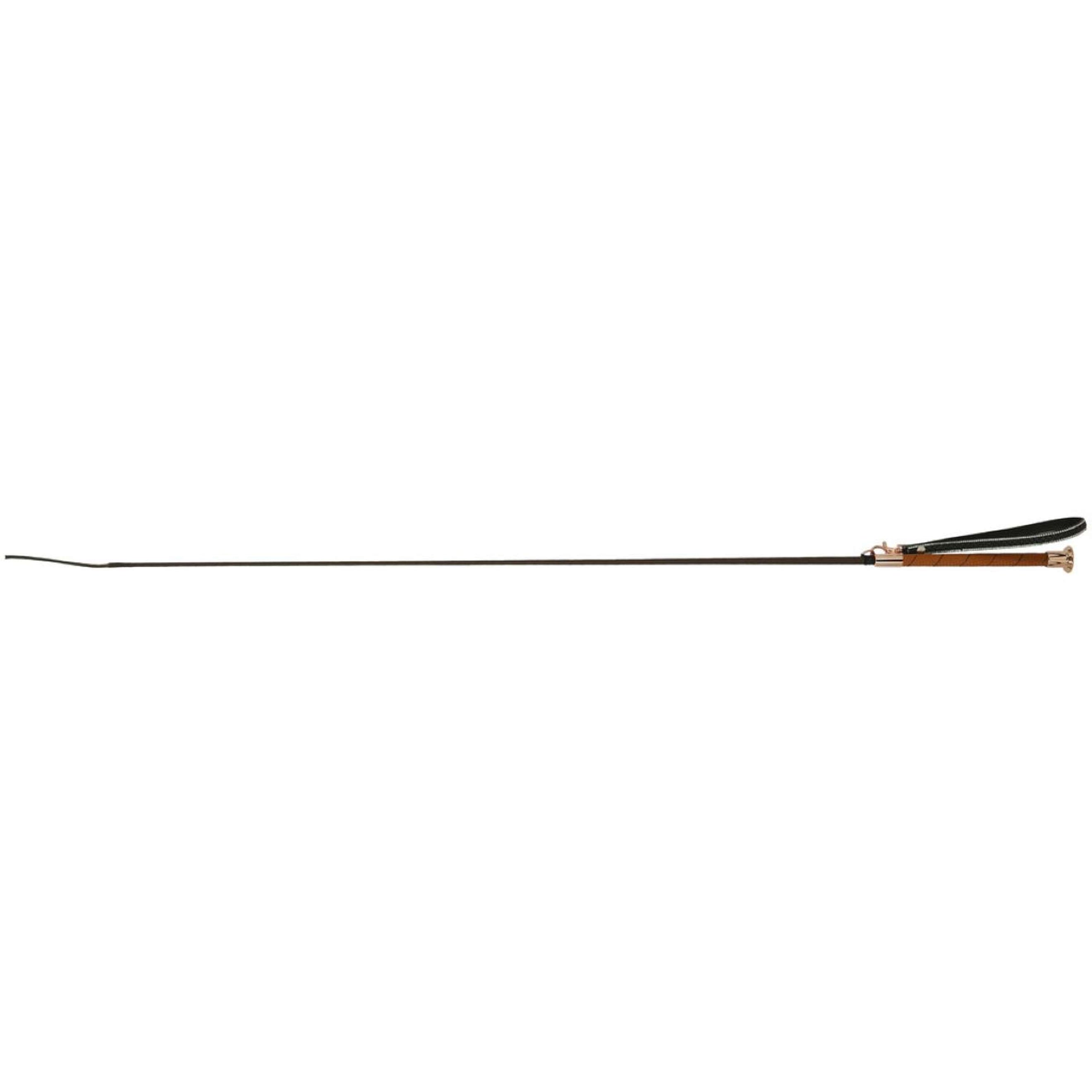 Whip & Go Cravache de Dressage Charme Marron