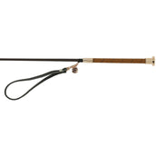 Whip & Go Cravache de Dressage Charme Marron