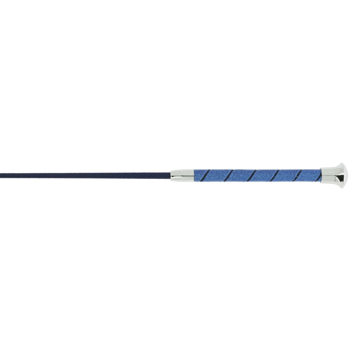 Whip & Go Cravache de Dressage Strassy Bleu