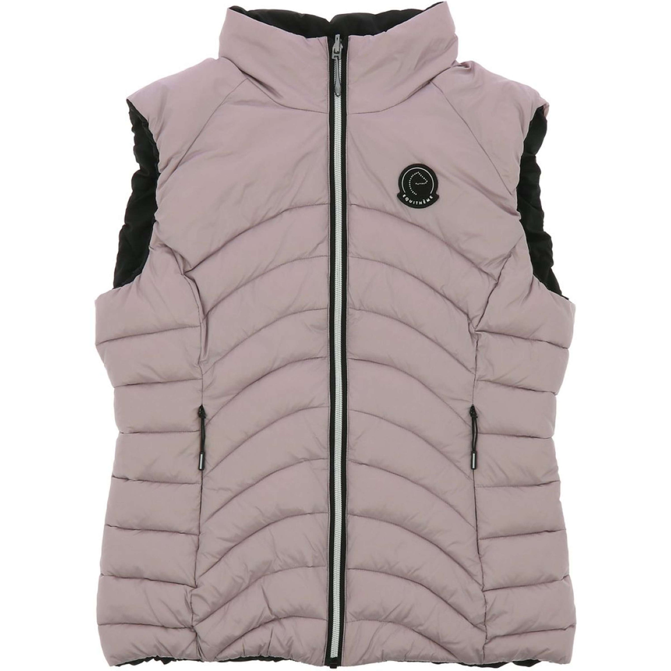 EQUITHÈME Gilet Sans Manches Lilia Je T'aime Noir/Rose