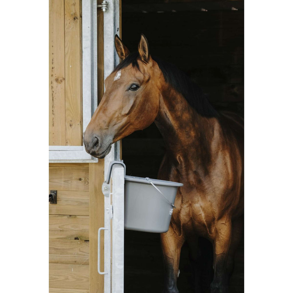 Hippotonic Mangeoire avec Poignée Gris Foncé