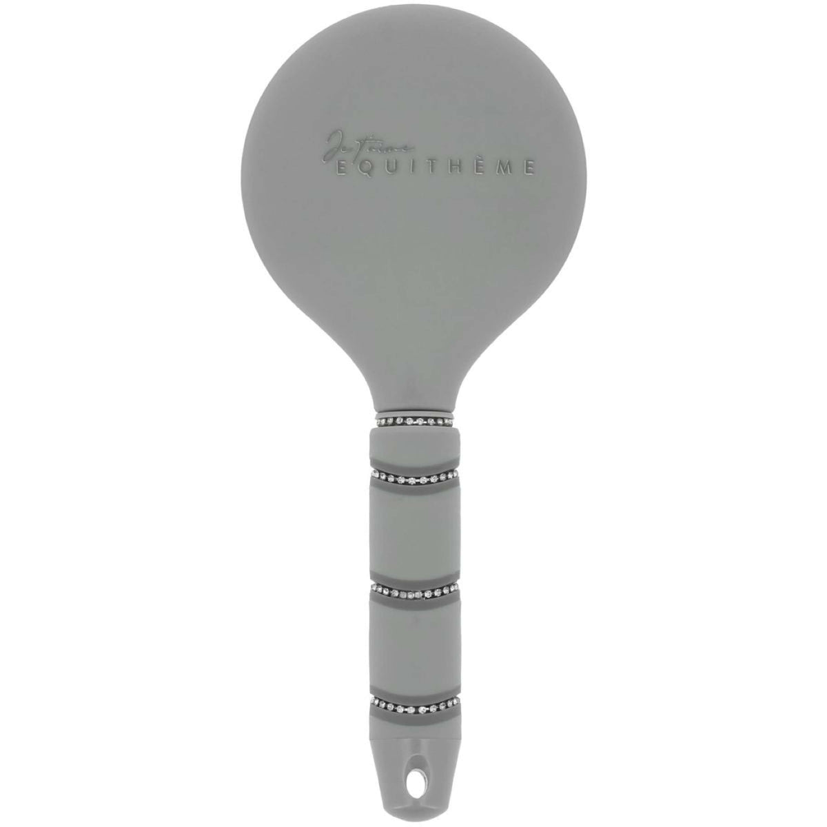 EQUITHÈME Brosse pour Queue et Crinière Je T'aime Strass Gris