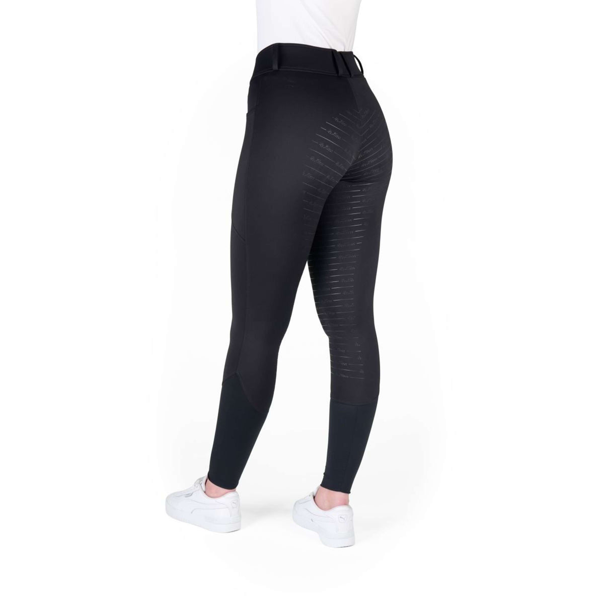 EQUITHÈME Pantalon d'Équitation Elsa Full Grip Noir