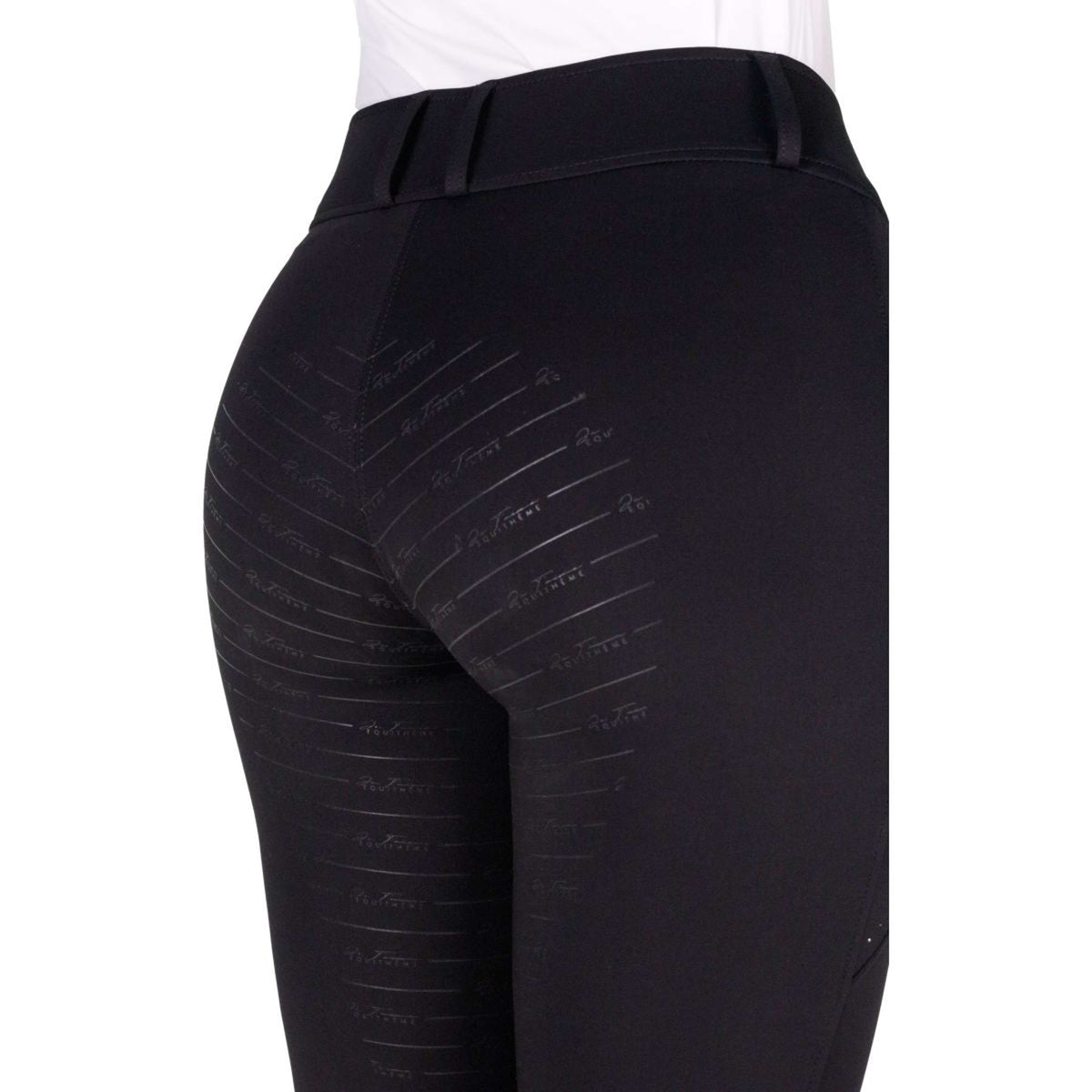 EQUITHÈME Pantalon d'Équitation Elsa Full Grip Noir