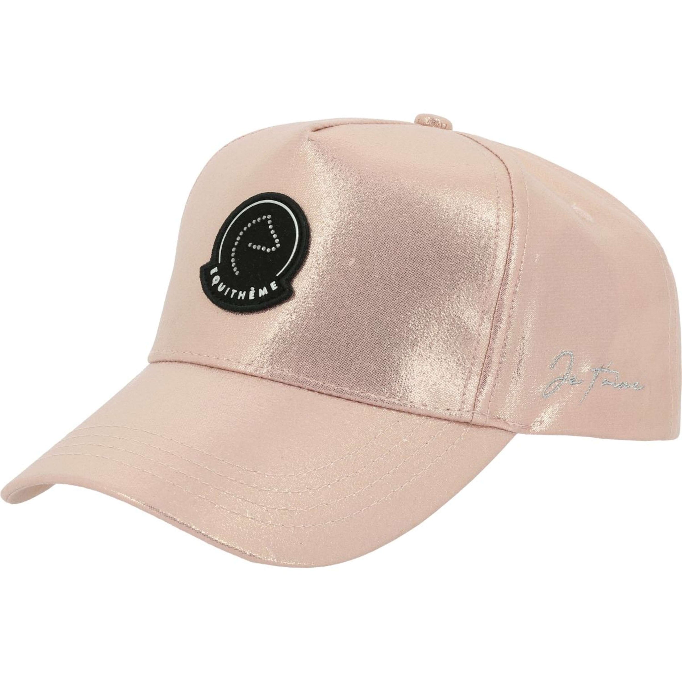 EQUITHÈME Casquette Studio Rose