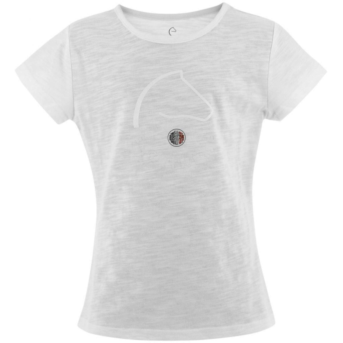 EQUITHÈME T-Shirt Claire FR Blanc