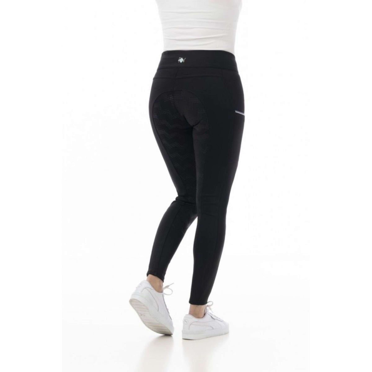 Riding World Legging d'Équitation Agadir Femme Noir