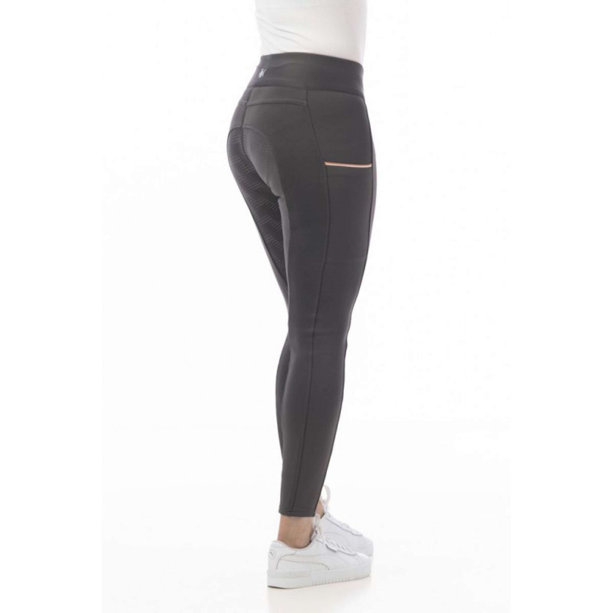 Riding World Legging d'Équitation Agadir Femme Gris