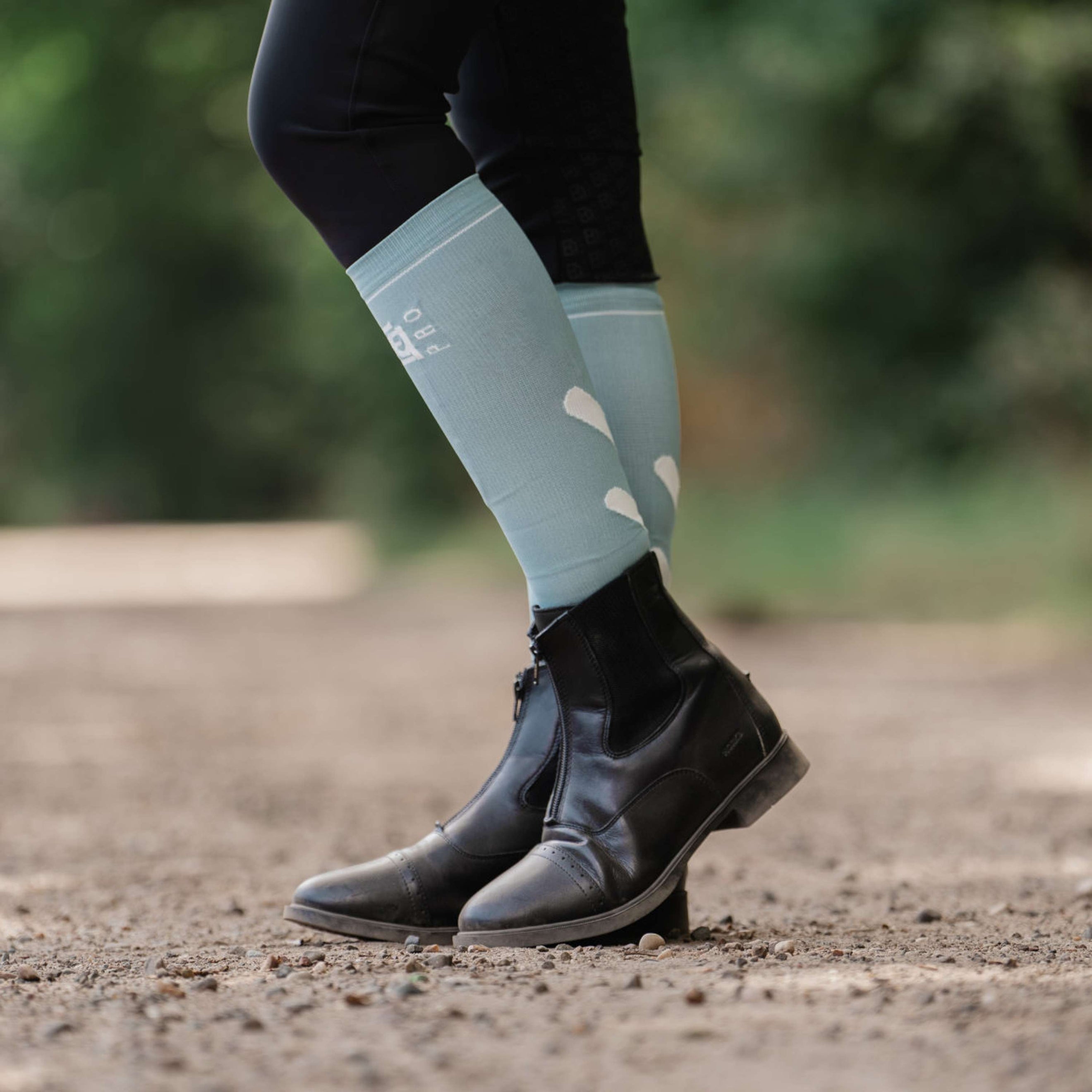 EQPRO Chaussettes de Contention Blue Reef