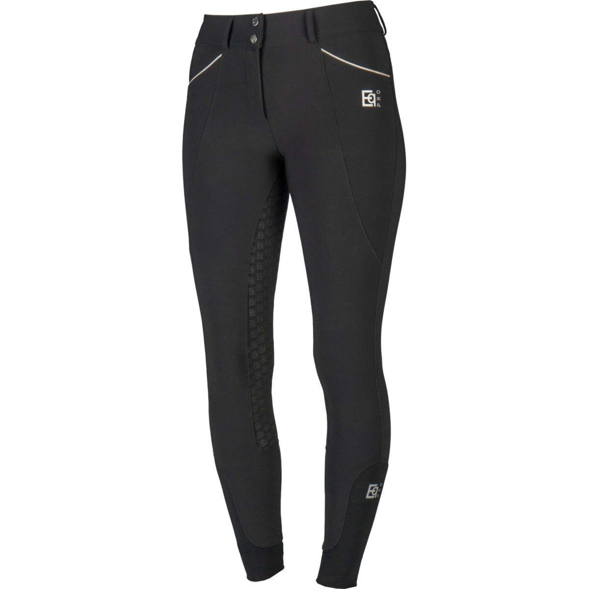 EQPRO Pantalon d'Équitation Sylvie Full Grip Noir