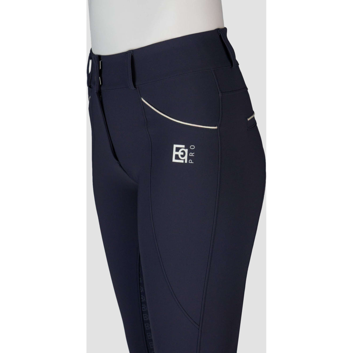 EQPRO Pantalon d'Équitation Sylvie Full Grip Navy Blue
