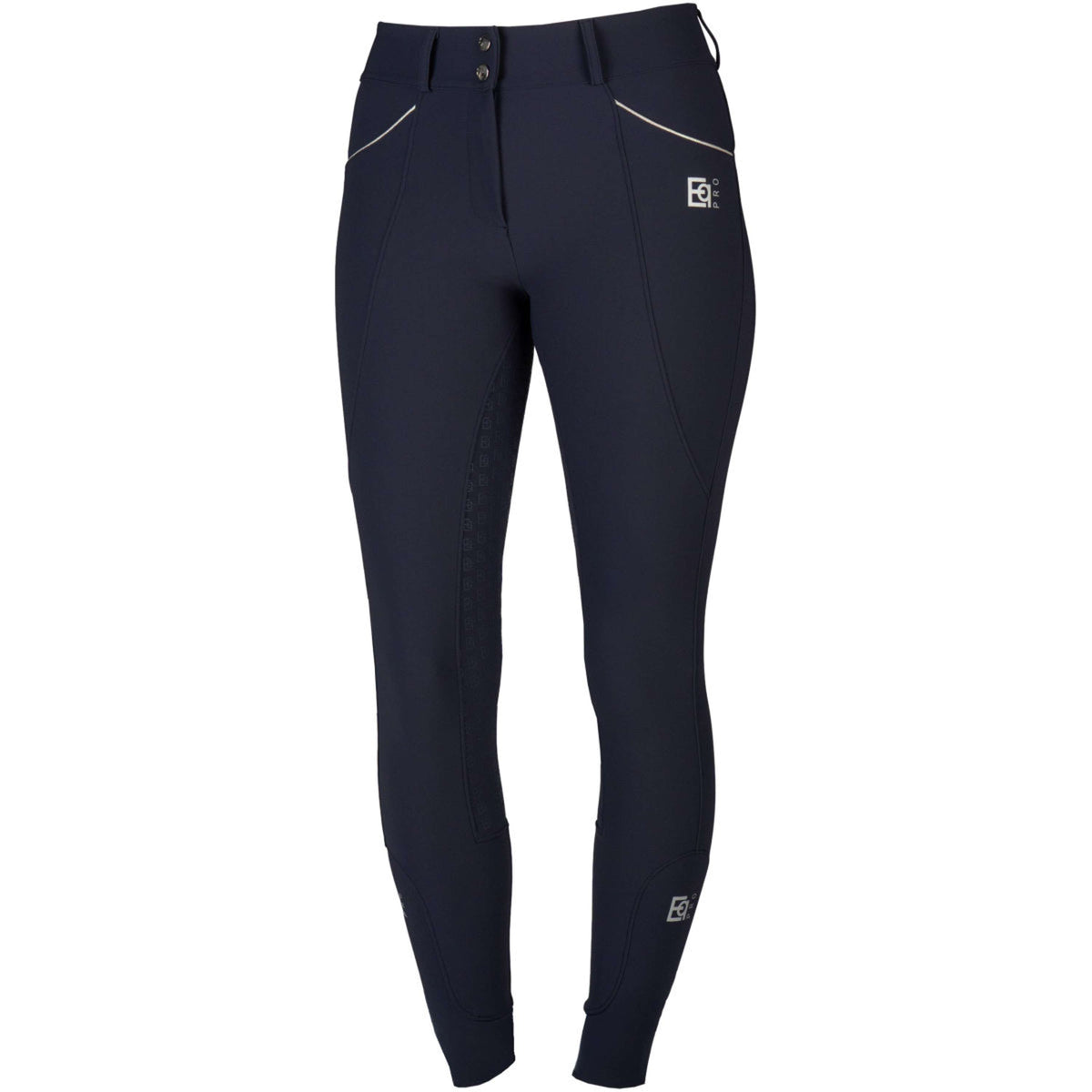 EQPRO Pantalon d'Équitation Sylvie Full Grip Navy Blue