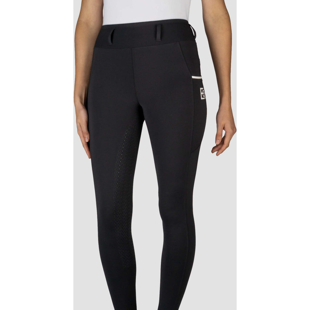 EQPRO Legging d'Équitation Sofia Full Grip Noir