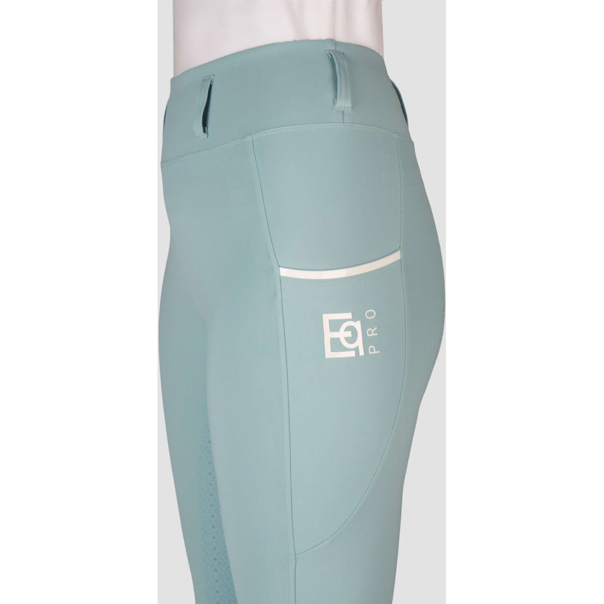 EQPRO Legging d'Équitation Sofia Full Grip Blue Reef