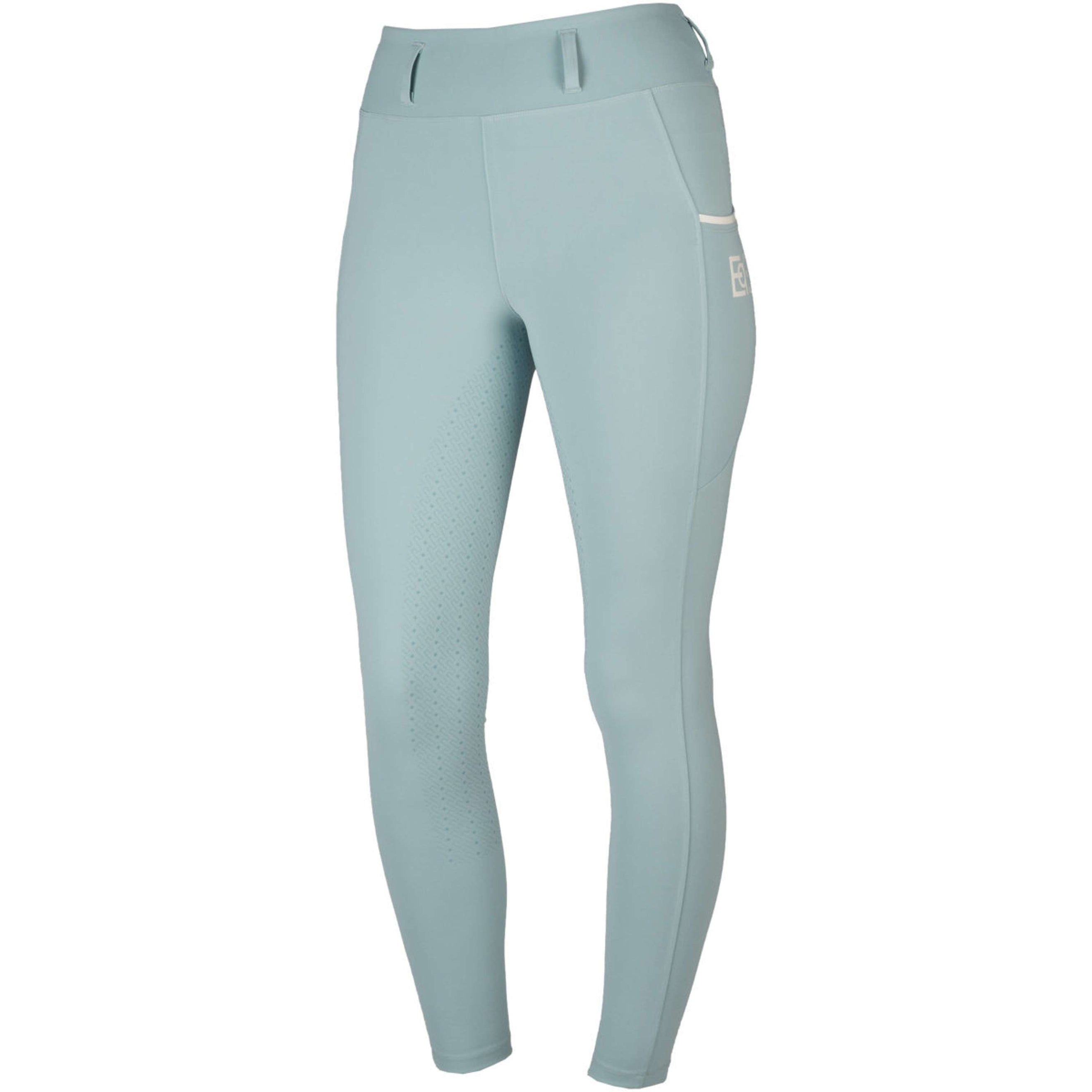 EQPRO Legging d'Équitation Sofia Full Grip Blue Reef