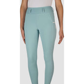 EQPRO Legging d'Équitation Sofia Full Grip Blue Reef