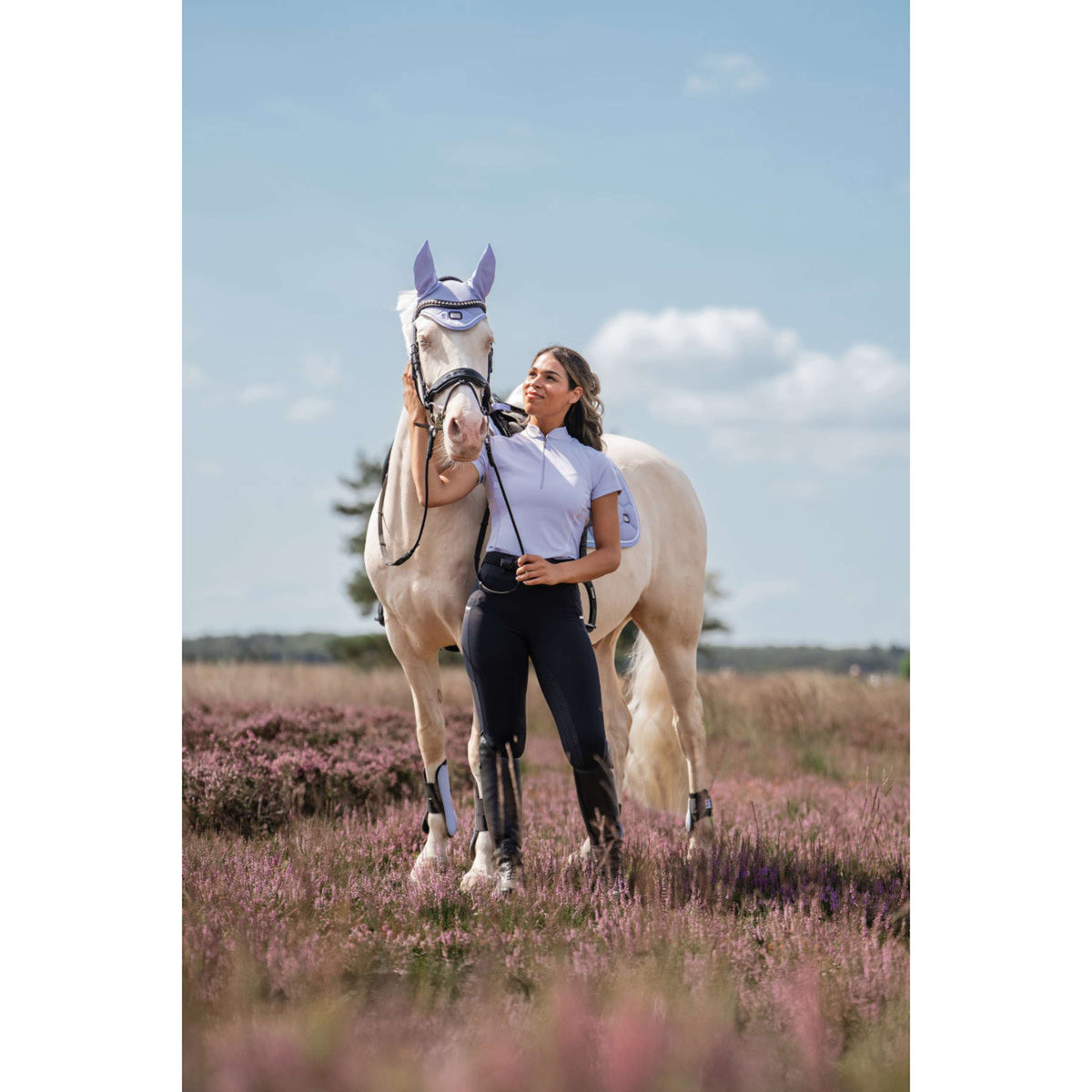 EQPRO T-shirt Randonnée Madeline Lilac Coral