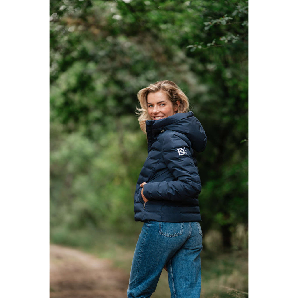 EQPRO Veste Violet Matelassé Navy Blue