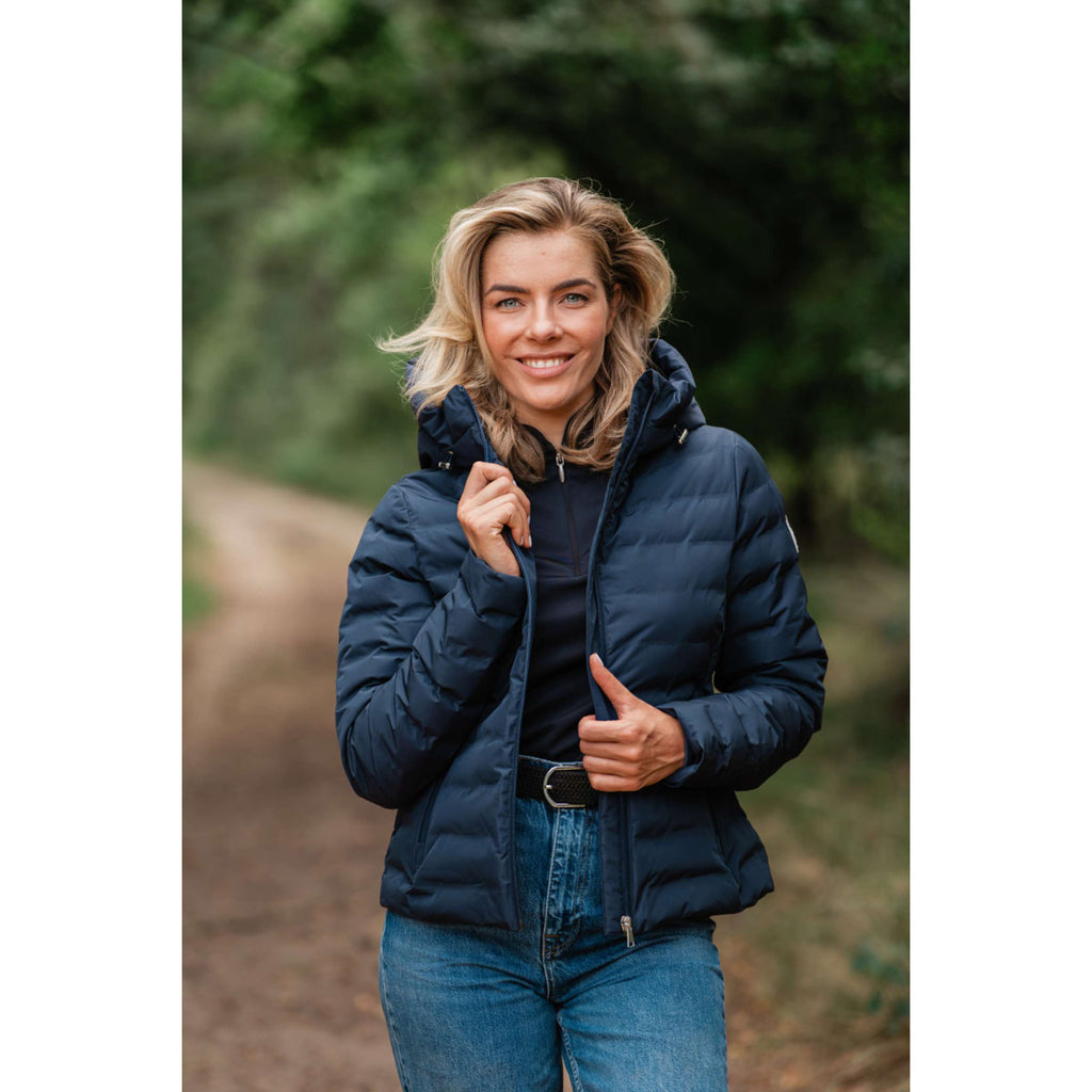 EQPRO Veste Violet Matelassé Navy Blue