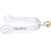 Tech Stirrups Eperons Verona Rowel Tips Argent