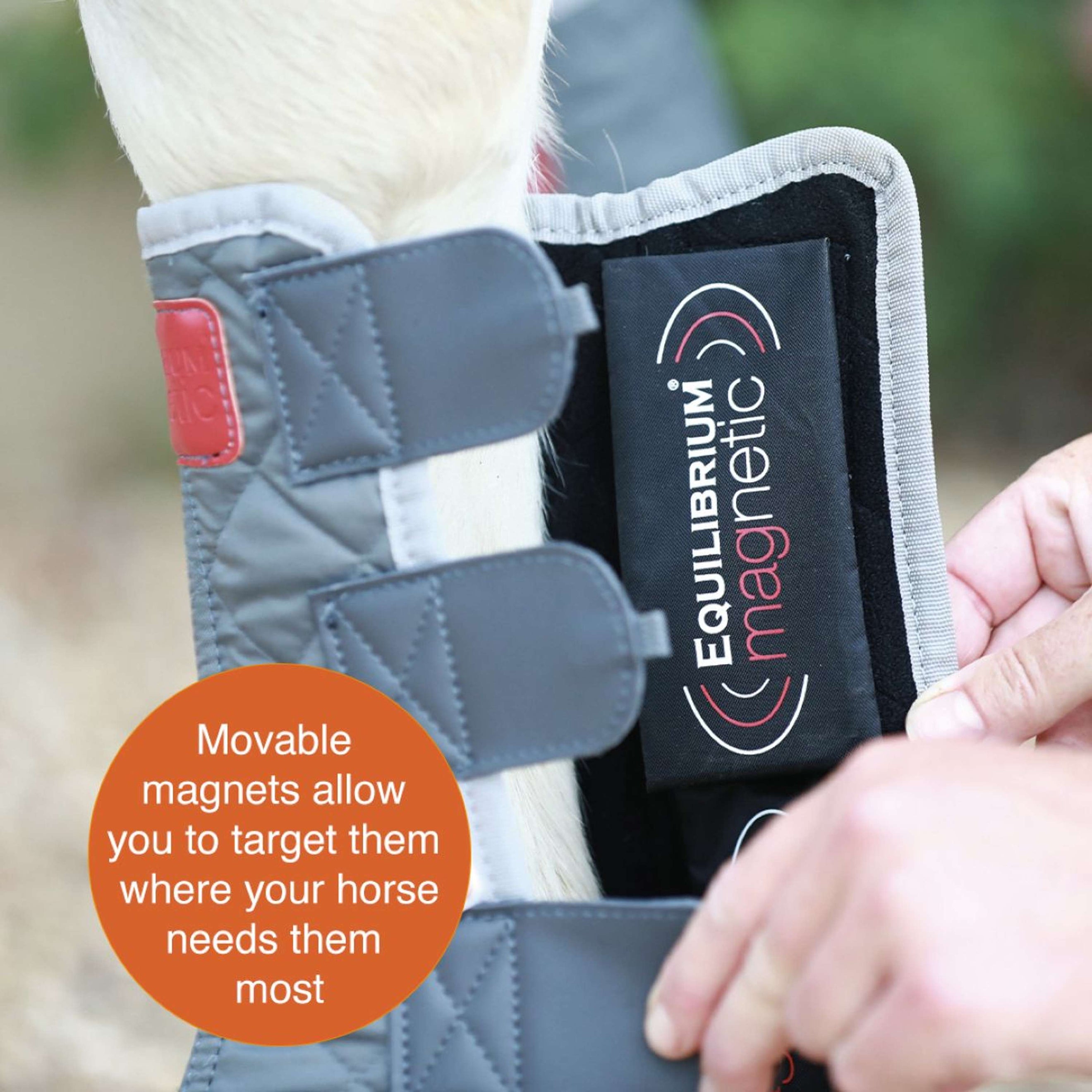 Equilibrium Guêtres Magnetic antérieurs Gris