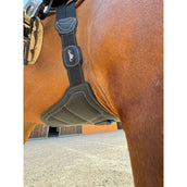 eQuick Sangle d'Obstacle Skyride Fluffy Noir