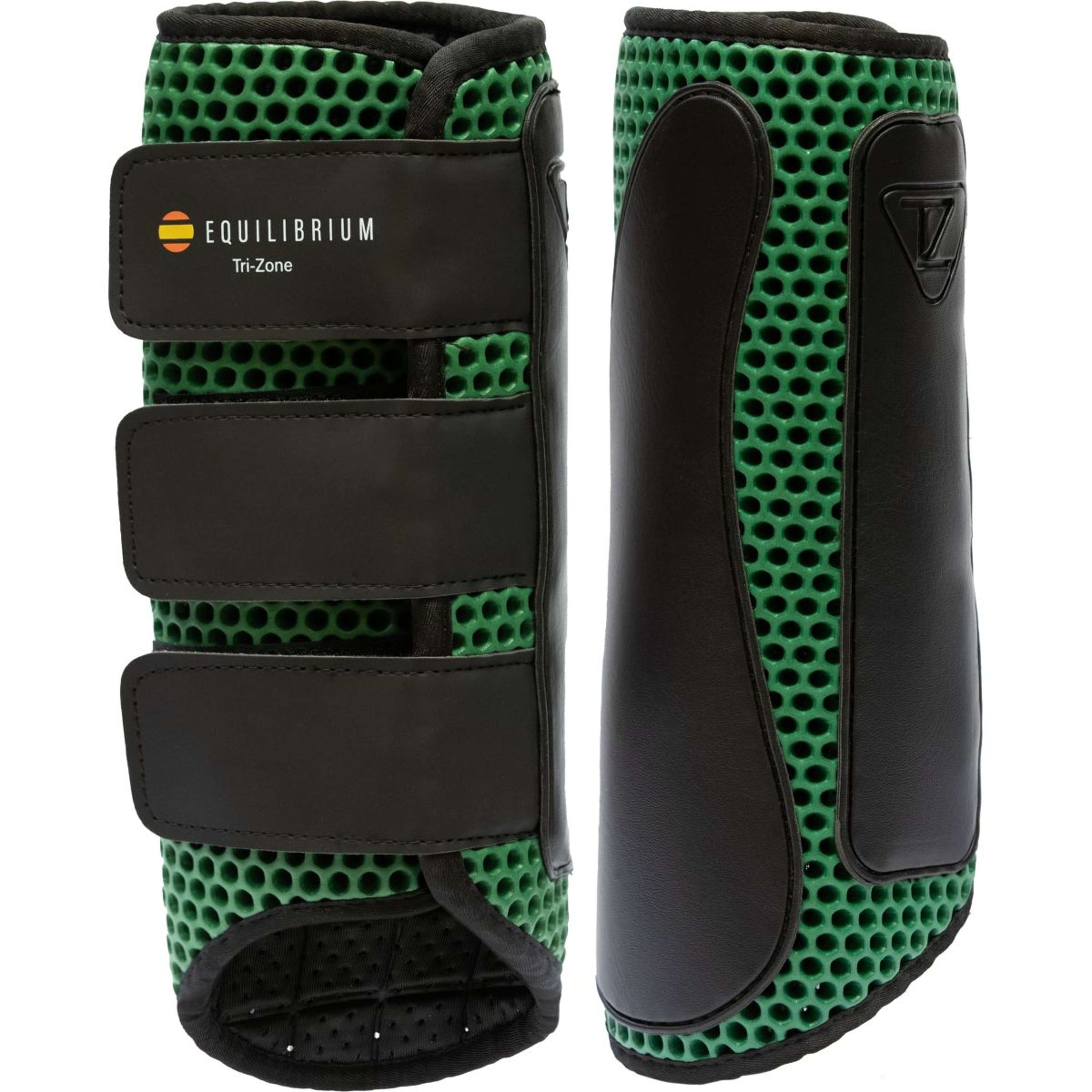 Equilibrium Guêtres Tri-Zone Impact Sports Arrière Hunter Green Equilibrium Guêtres Tri-Zone Impact Sports Arrière Hunter Green