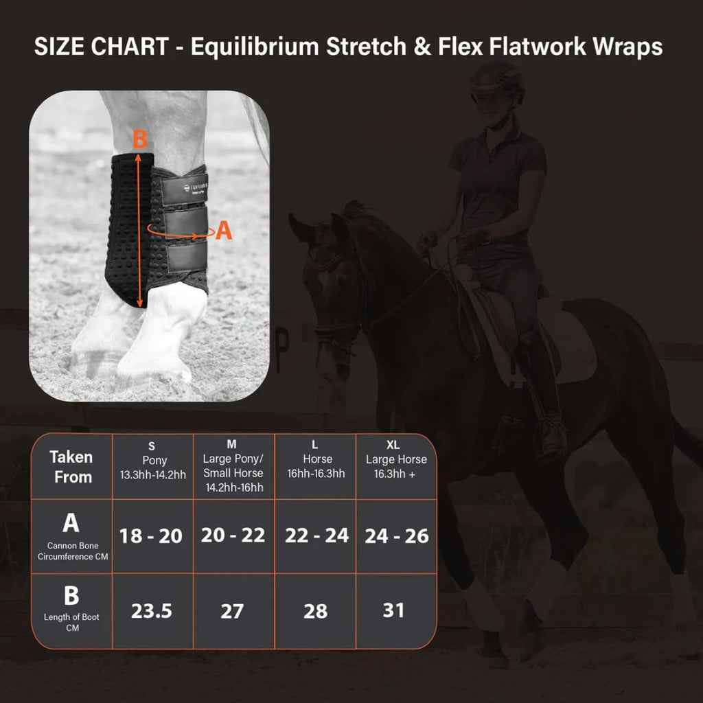 Equilibrium Guêtres Stretch & Flex Flatwork Blanc