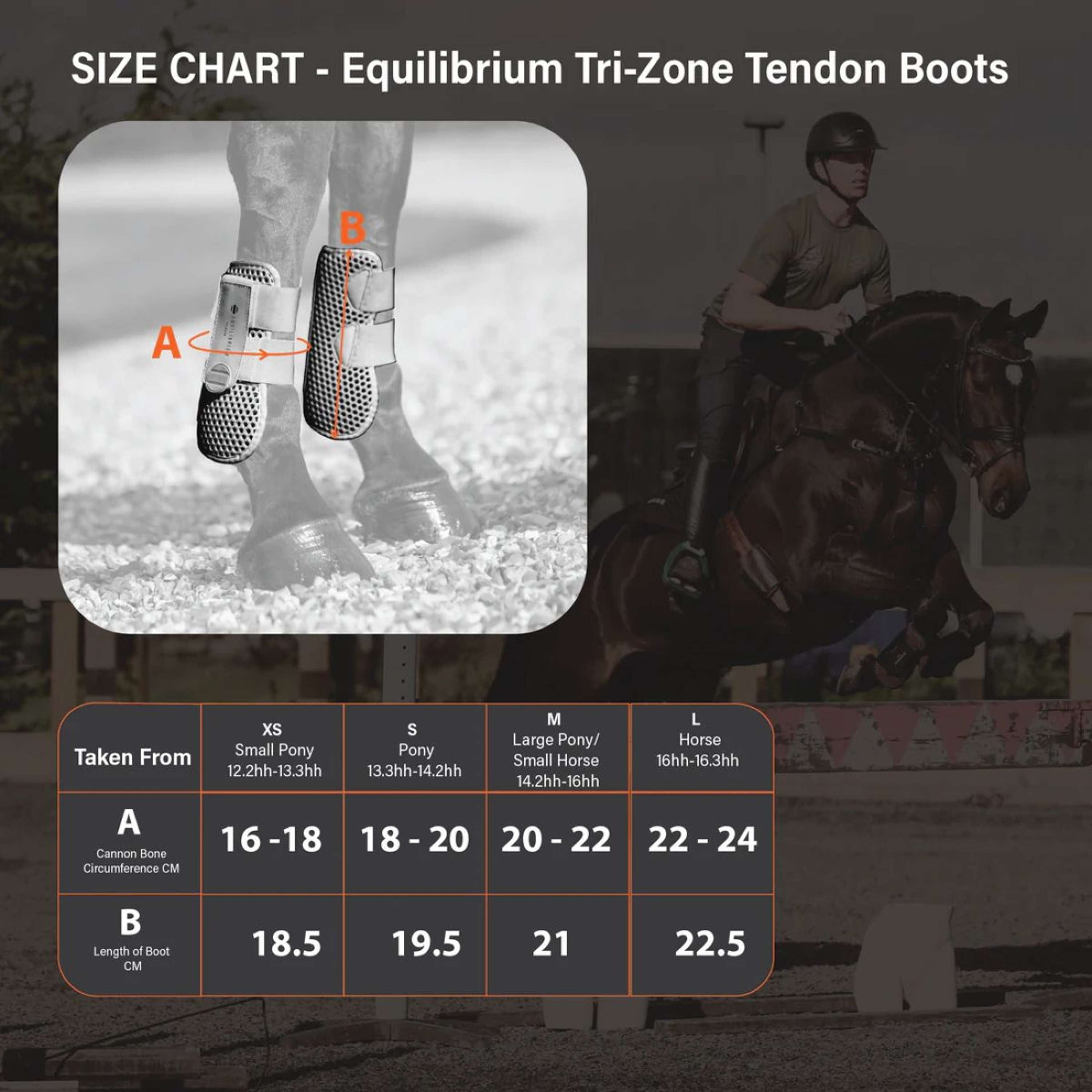 Equilibrium Protèges-Tendons Tri-zone Noir