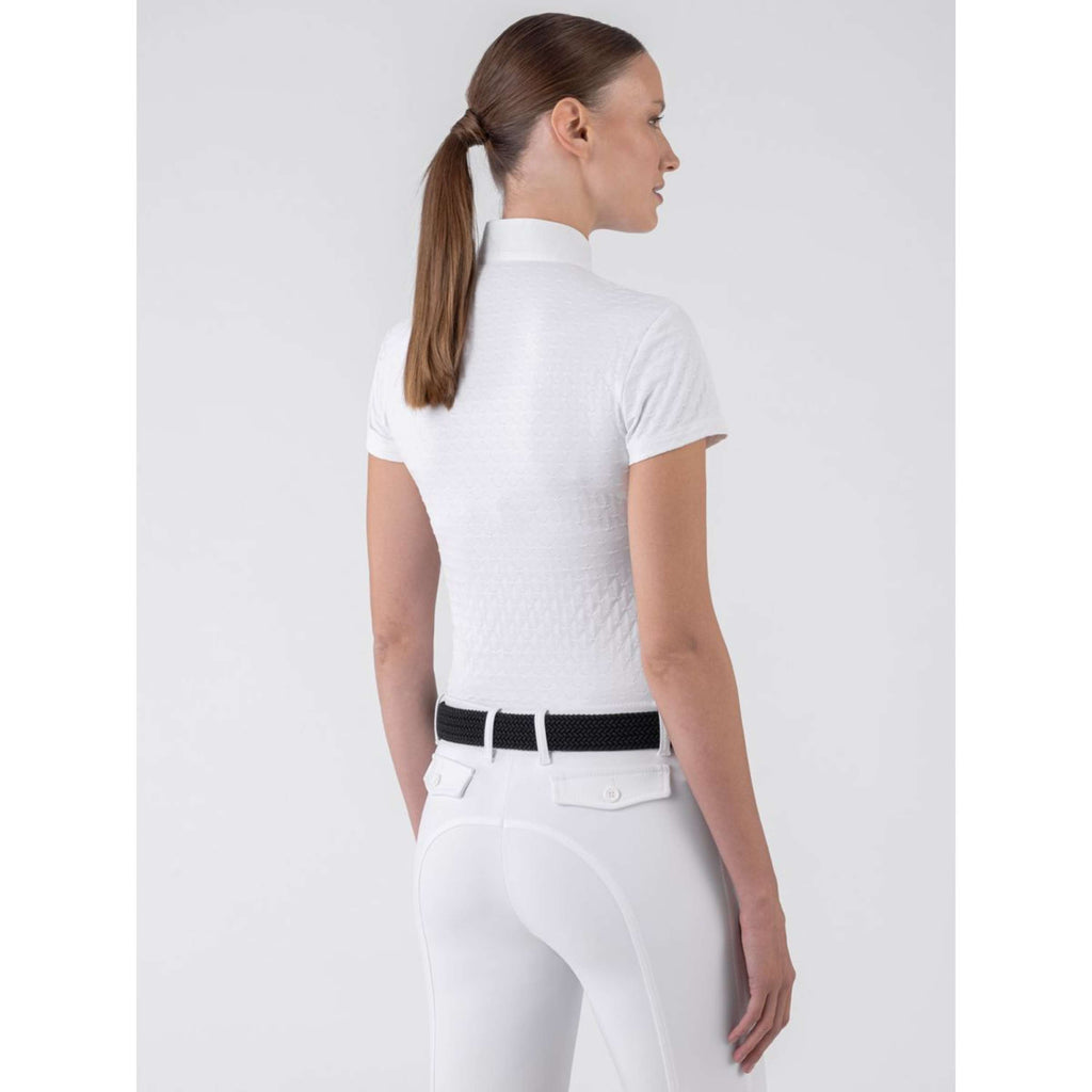 Equiline T-shirt de Concours Camberk Blanc