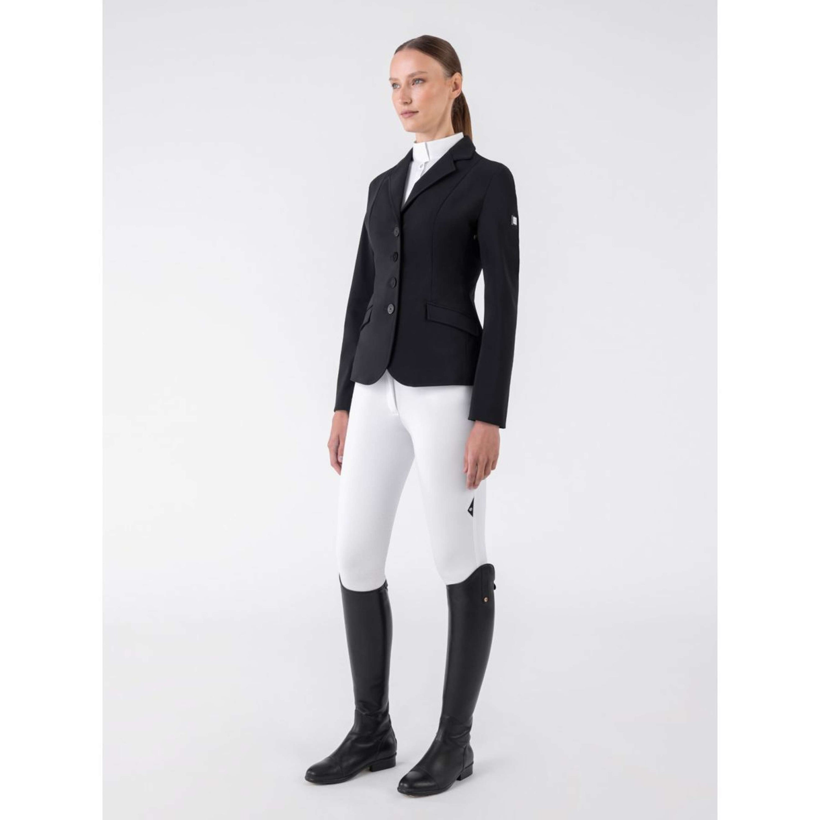 Equiline Veste de Concours Miriamk Noir Equiline Veste de Concours Miriamk Noir