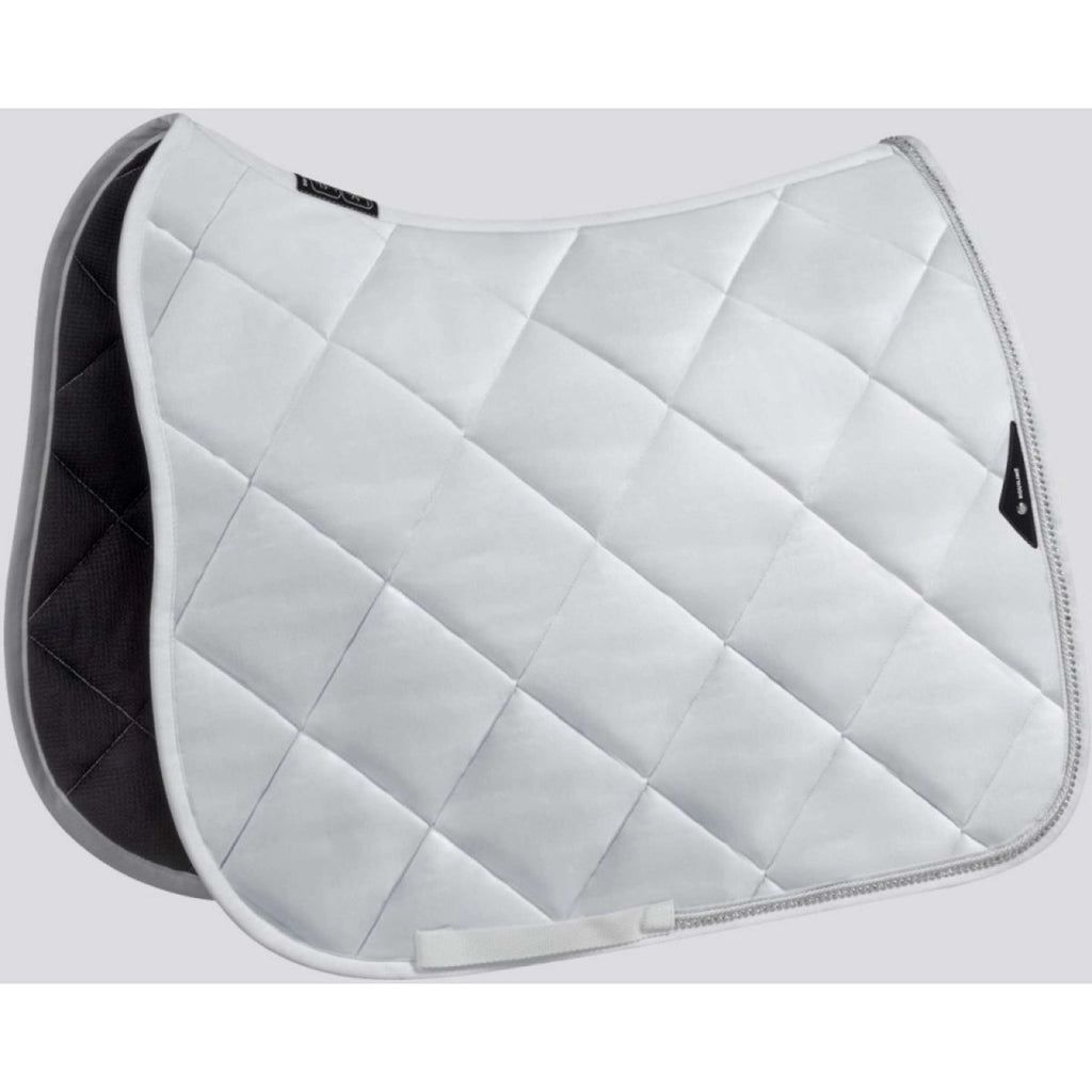 Equiline Tapis de Selle Rombo Eqglow Dressage Blanc
