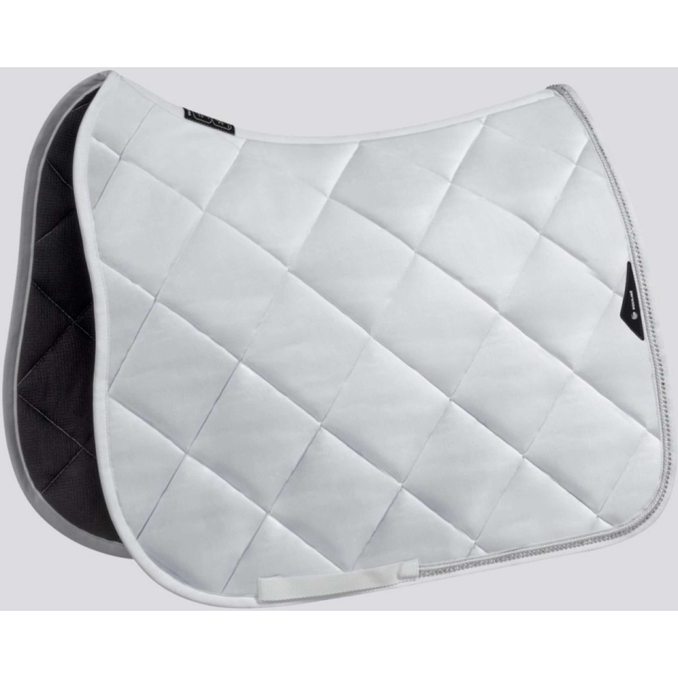 Equiline Tapis de Selle Rombo Eqglow Dressage Blanc