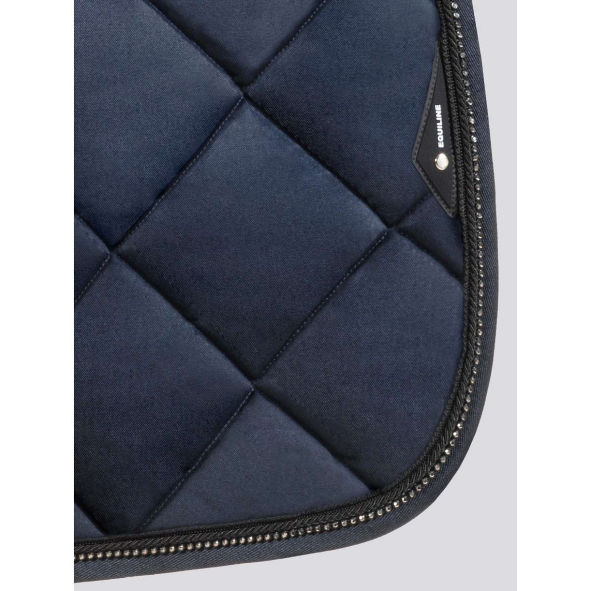 Equiline Tapis de Selle Rombo Eqglow de Saut Marine