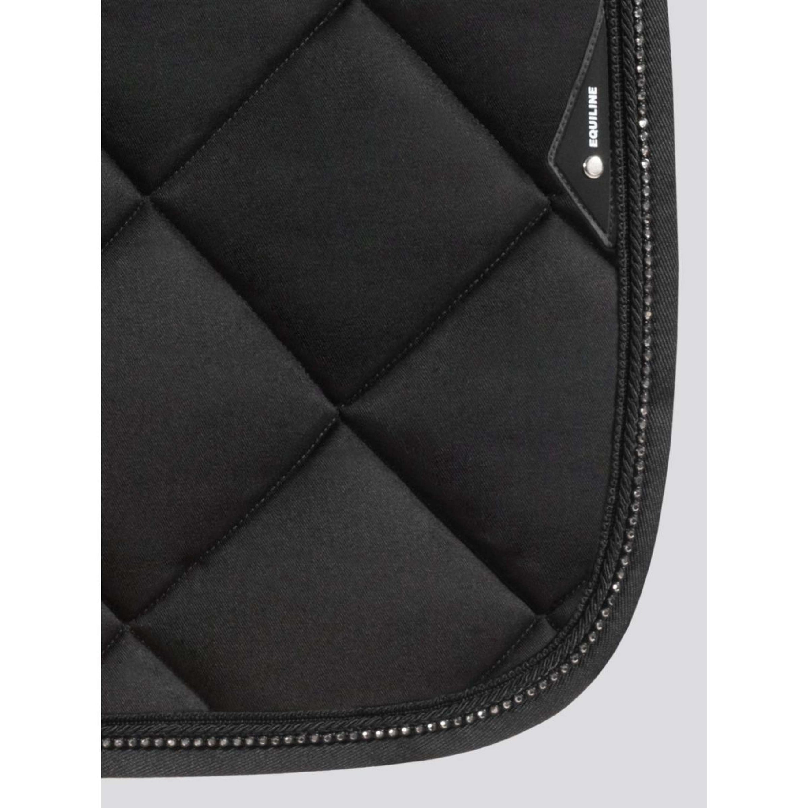 Equiline Tapis de Selle Rombo Eqglow Dressage Noir
