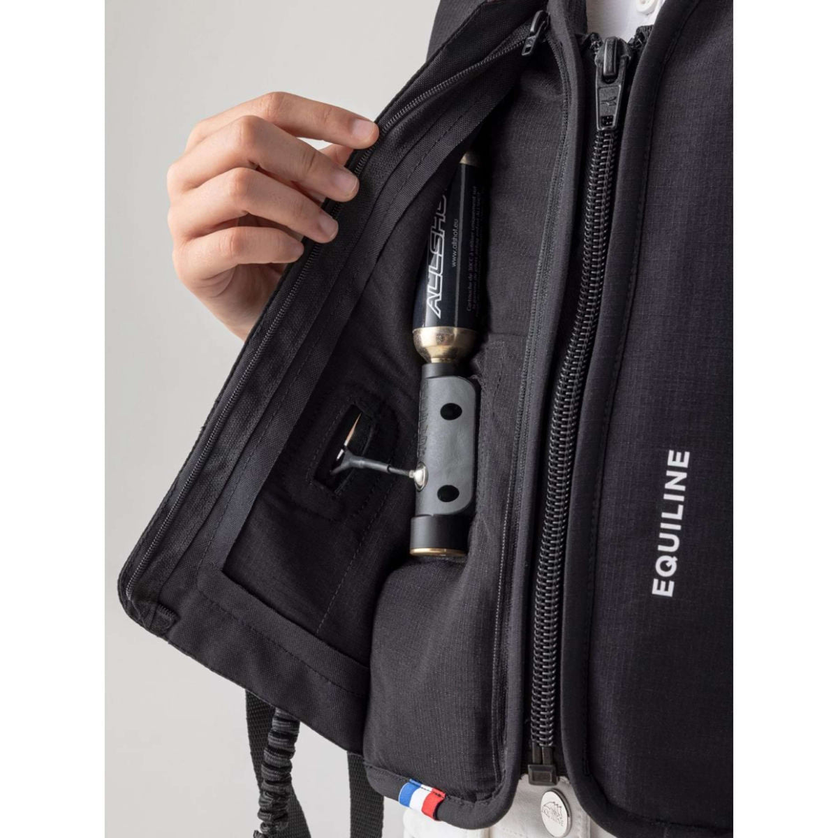 Equiline Airbag Enfants Noir