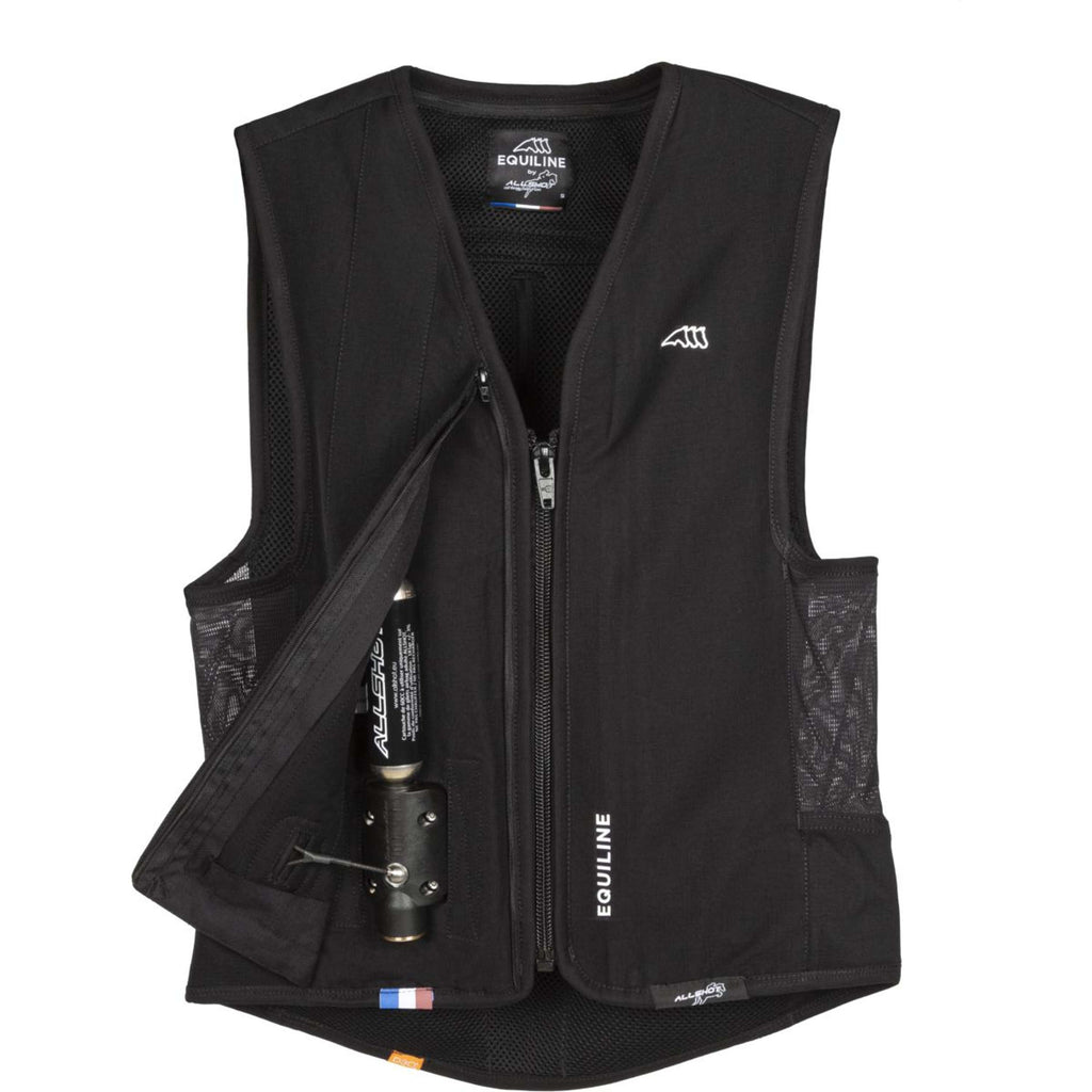Equiline Gilet Airbag Belair Femme Noir