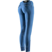 EQUITHÈME Pantalon d'Équitation Verona Bleu/blanc