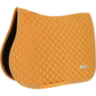 EQUITHÈME Tapis de Selle Nacre de Saut Jaune