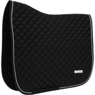 EQUITHÈME Tapis de Selle Nacre Dressage Noir