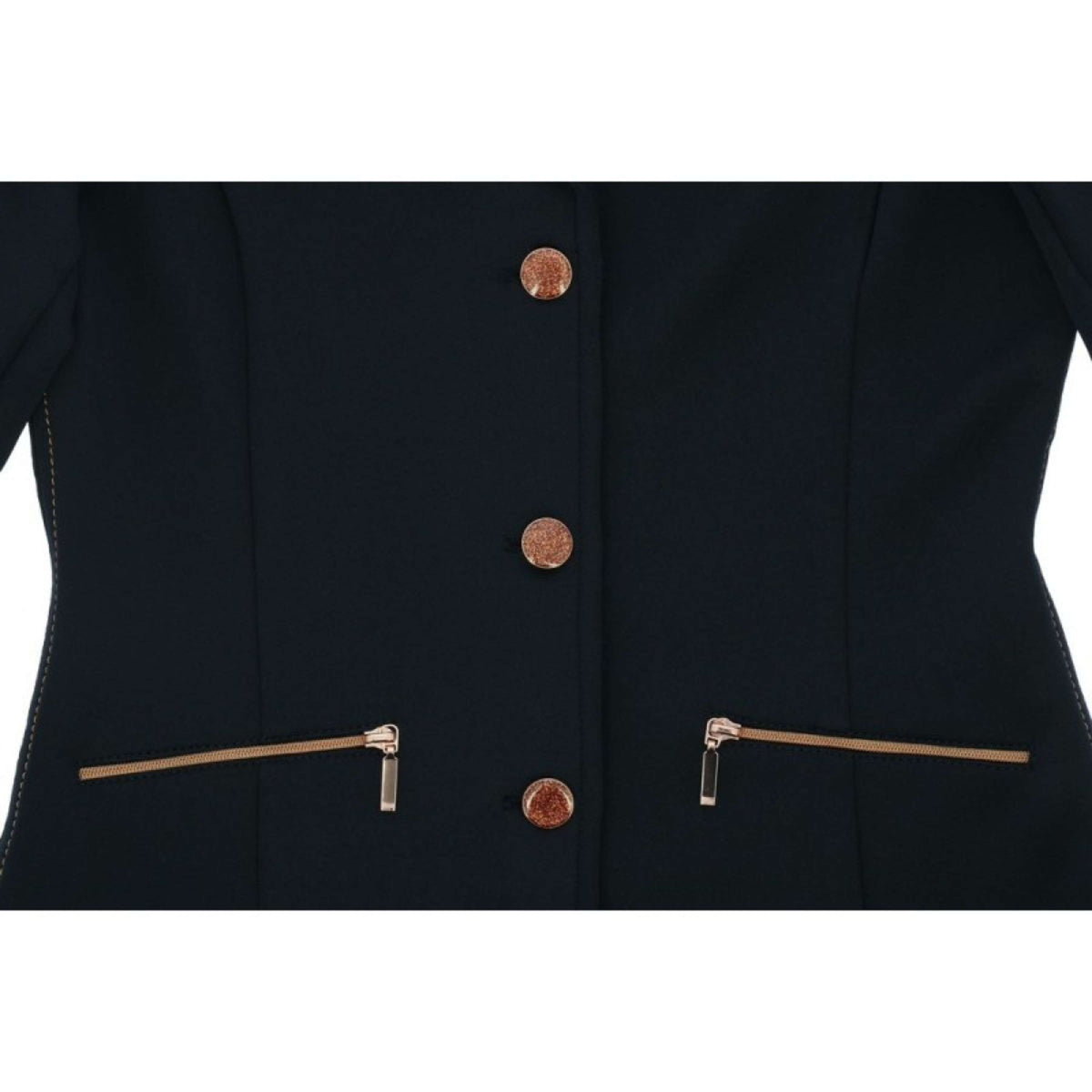 EQUITHÈME Petite Veste de Concours Athens Marin