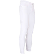 Euro-Star Pantalon d'Équitation Camillo Messieurs Fabric Prise de Genou Blanc