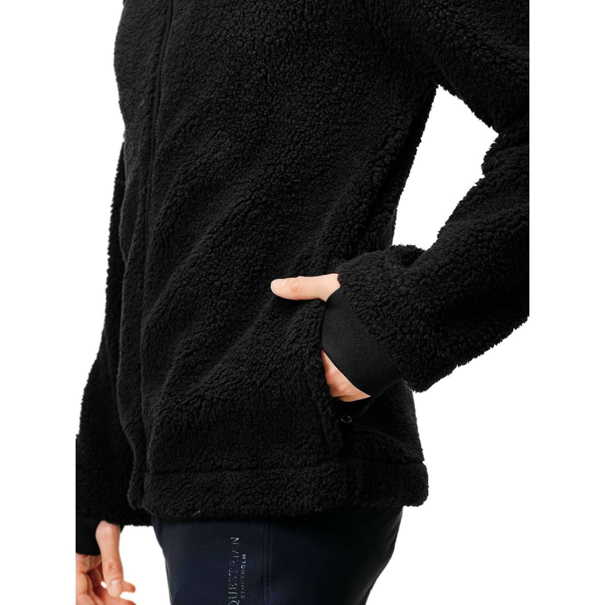 Equestrian Stockholm Blouson Teddy Fleece Men Noir