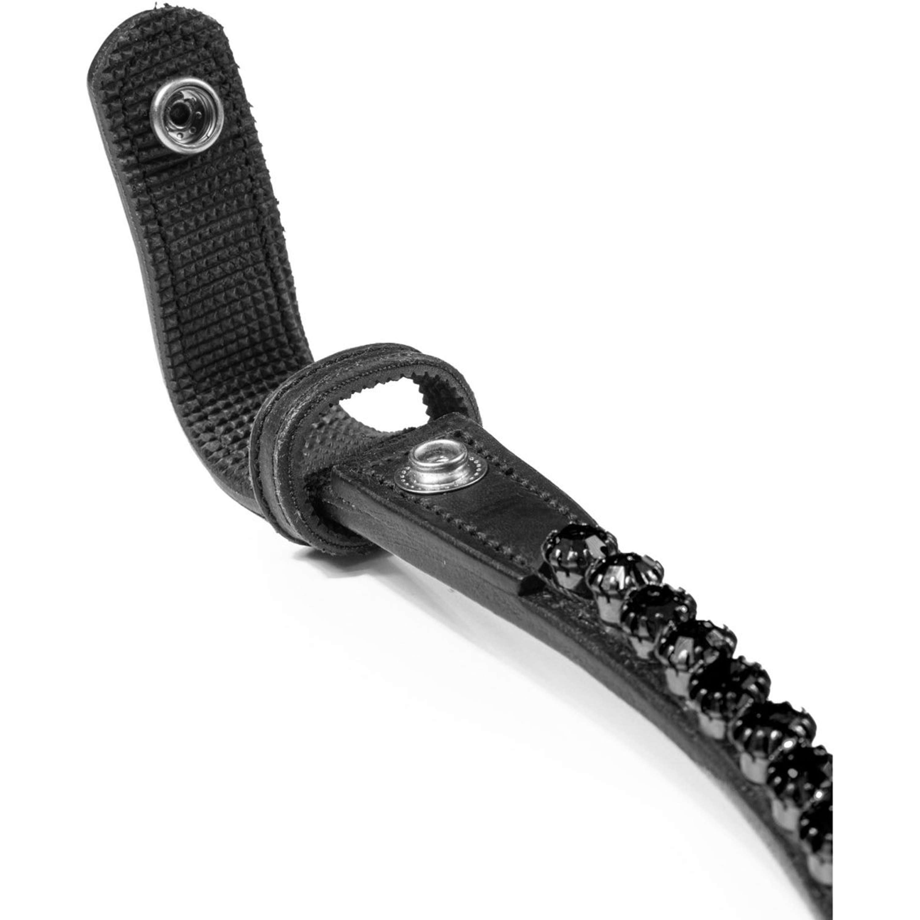 Equestrian Stockholm Frontal Faded 8mm Noir