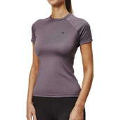 Equestrian Stockholm Chemise Dynamic Short Sleeve Dark Violet