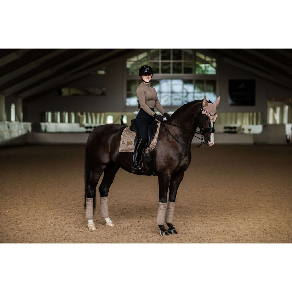 Equestrian Stockholm Bonnet Anti-Mouches Champagne