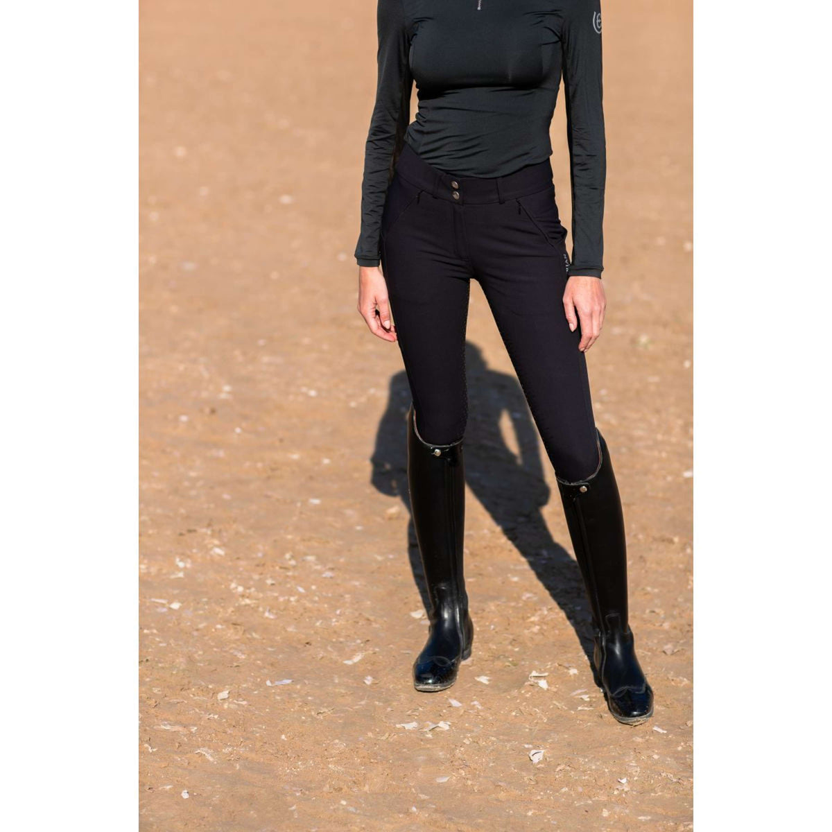 Equestrian Stockholm Pantalon d'Équitation Elite Dressage Noir