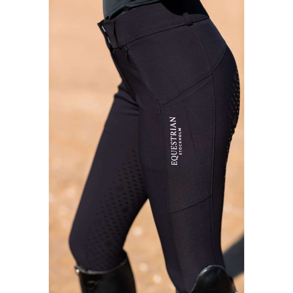 Equestrian Stockholm Pantalon d'Équitation Elite Dressage Noir